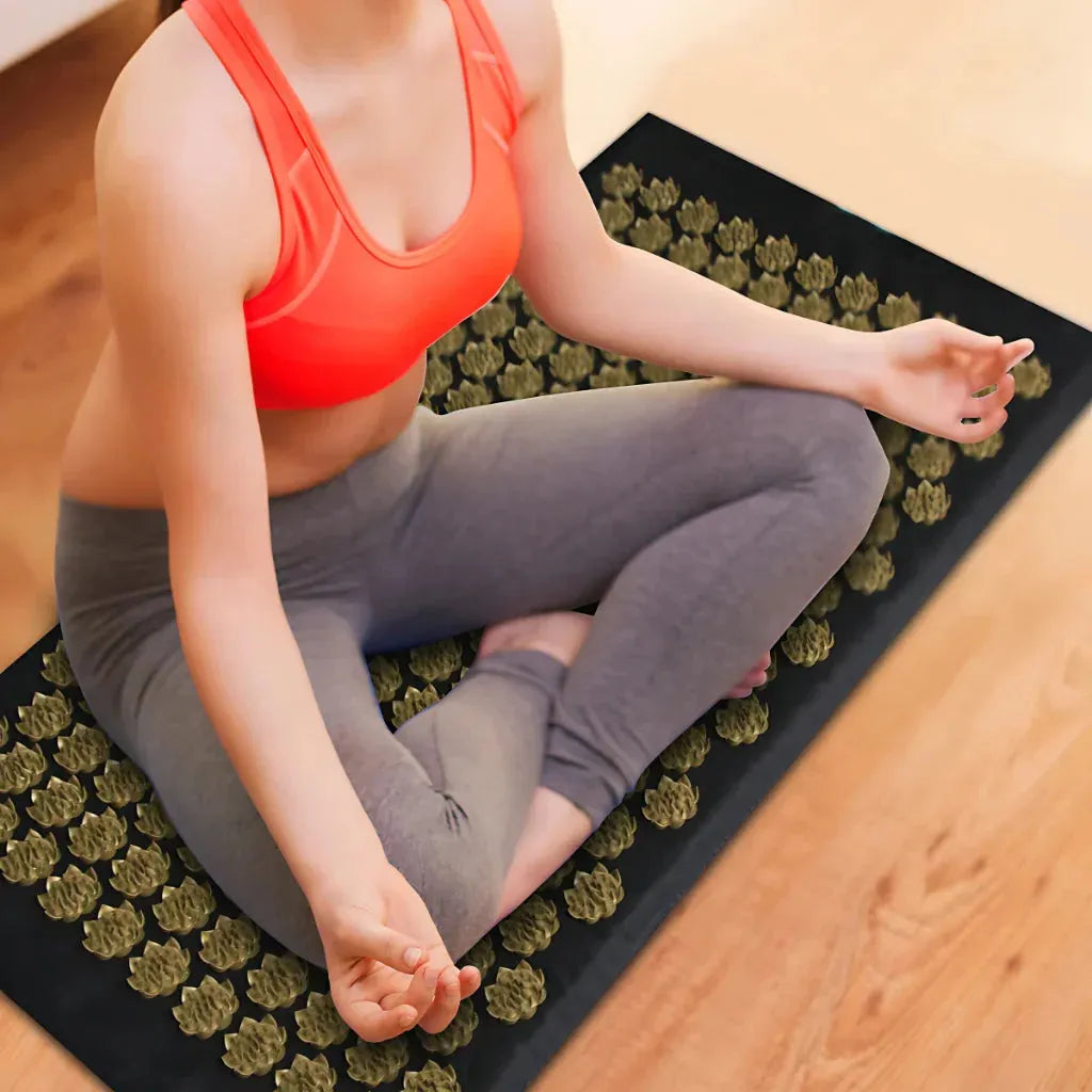 Accupressure Mat And Pillow Combo For Daily Wellness