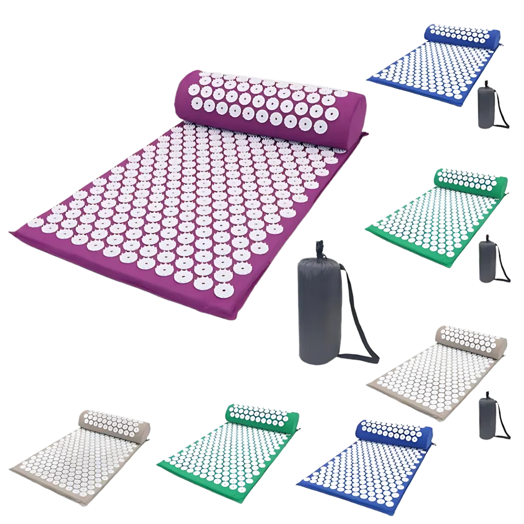 Acupressure Yoga Mat Set For Stress Relief And Recovery