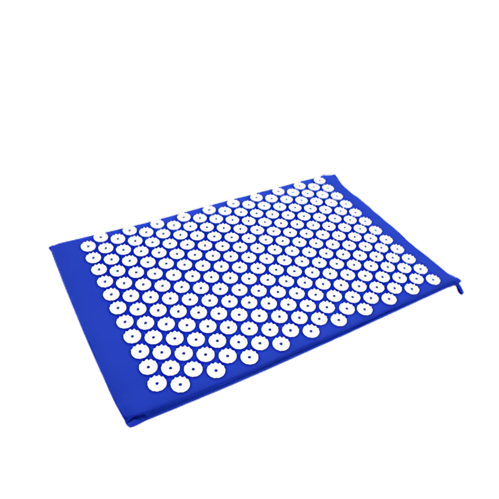 Acupressure Yoga Mat Set For Stress Relief And Recovery - Single Pad Blue