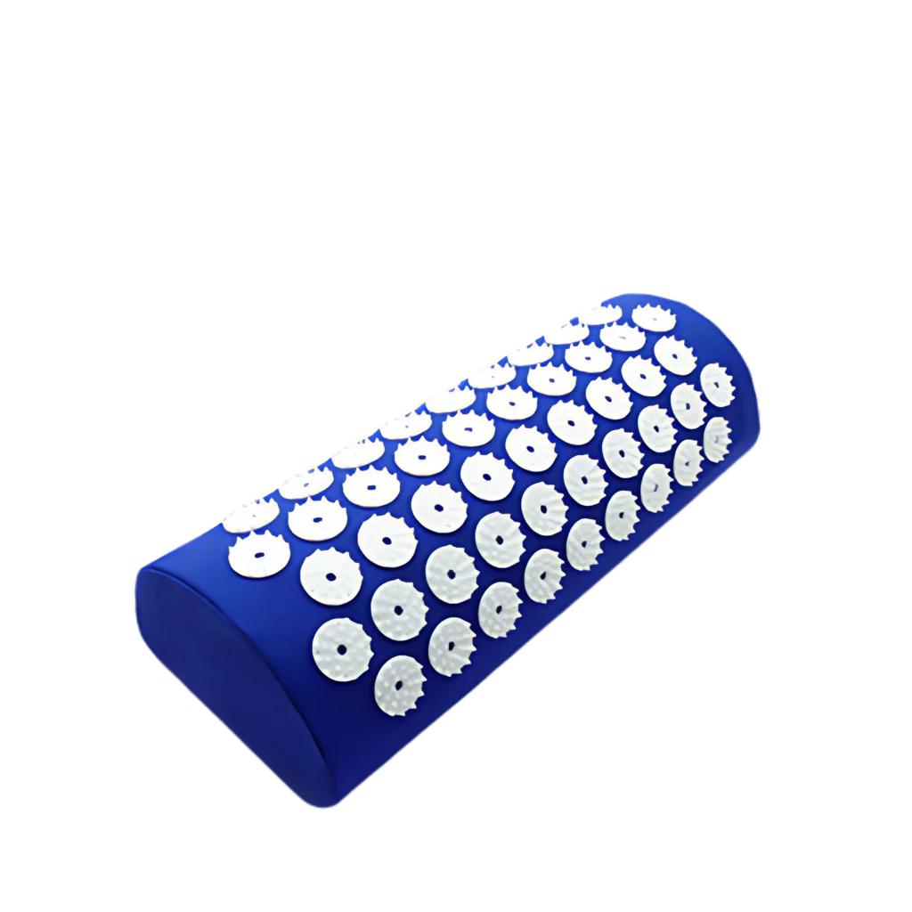 Acupressure Yoga Mat Set For Stress Relief And Recovery - Single Pillow Blue