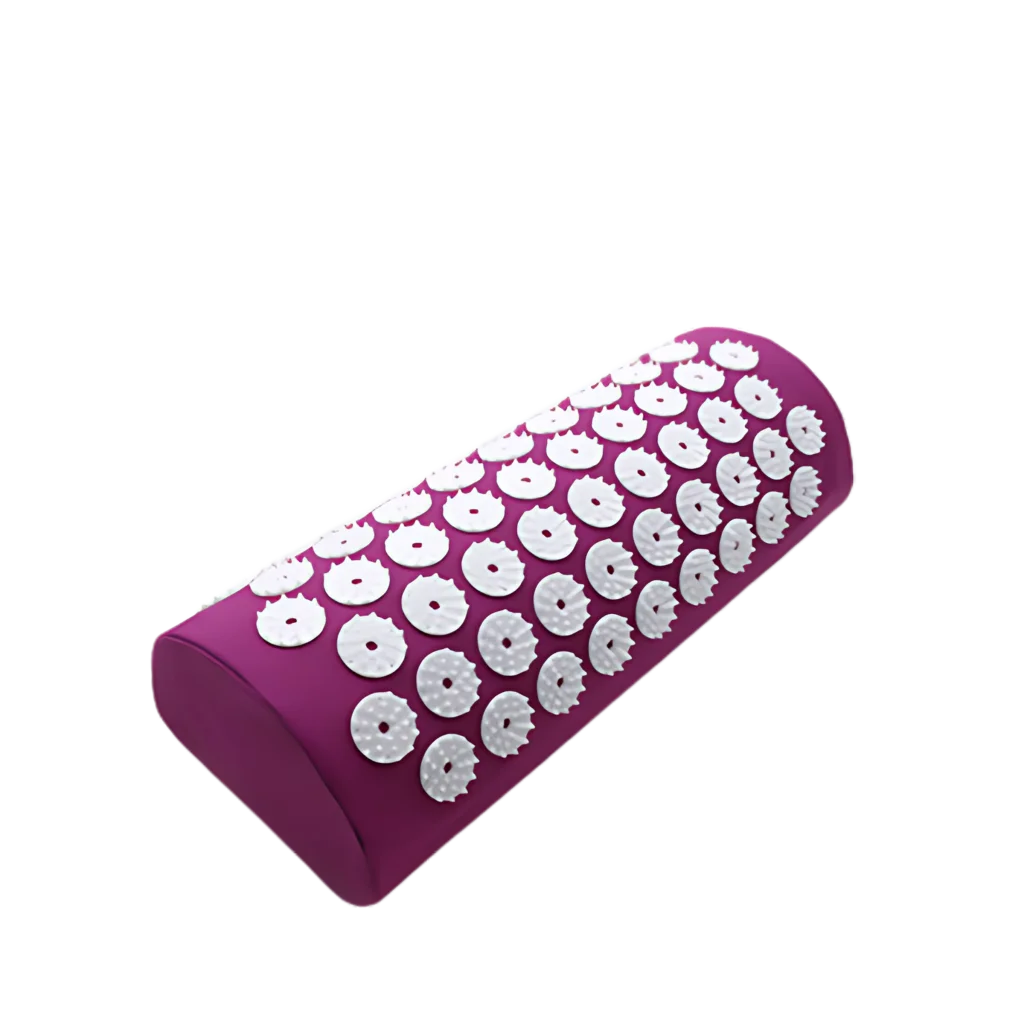 Acupressure Yoga Mat Set For Stress Relief And Recovery - Single Pillow Purple