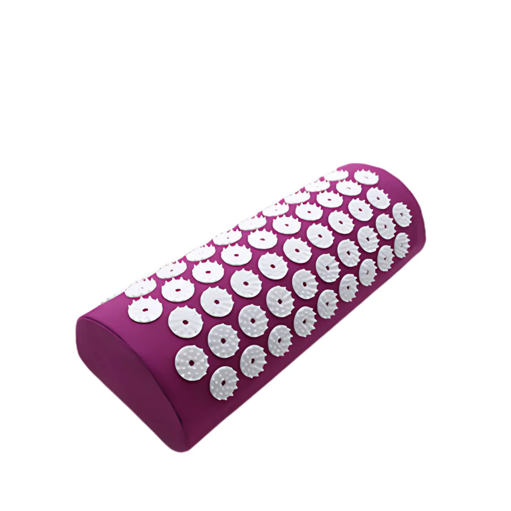 Acupressure Yoga Mat Set For Stress Relief And Recovery - Single Pillow Purple