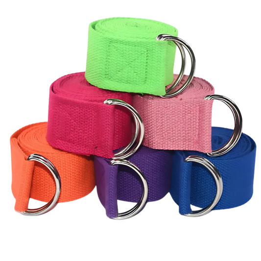 Adjustable Cotton Stretch Out Strap For Flexibility