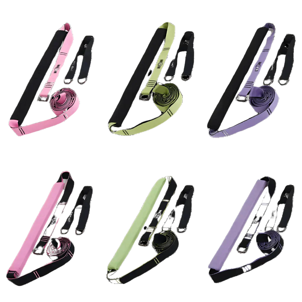 Adjustable Nylon Strap Stretcher For Core & Flexibility