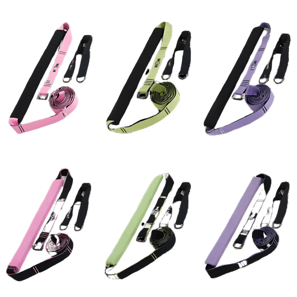 Adjustable Nylon Strap Stretcher For Core & Flexibility