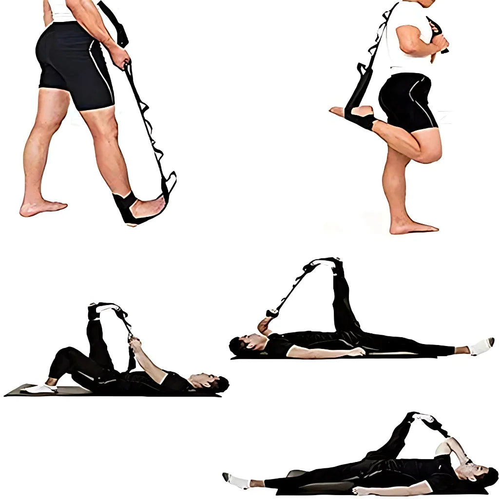 Adjustable Physical Therapy Strap For Recovery & Stretch