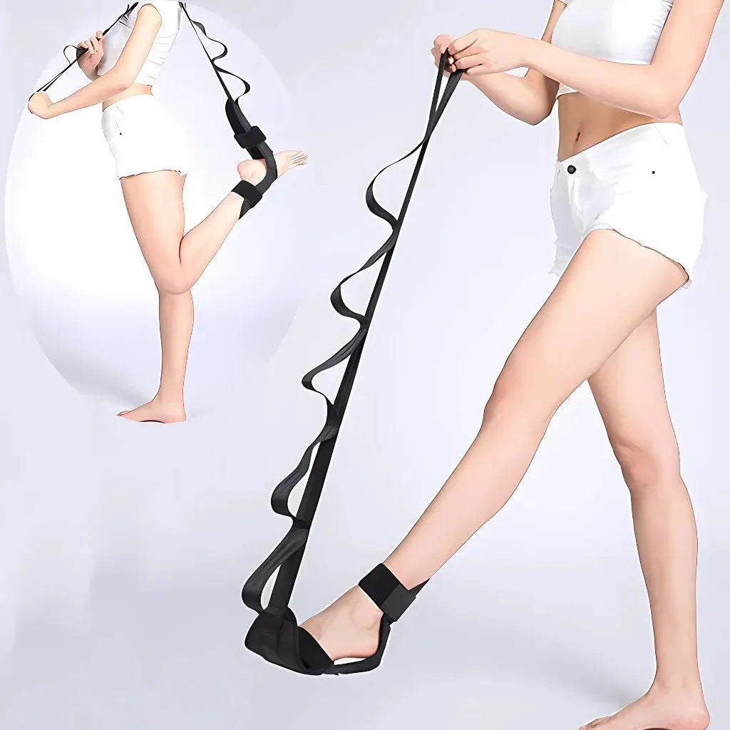 Adjustable Physical Therapy Strap For Recovery & Stretch
