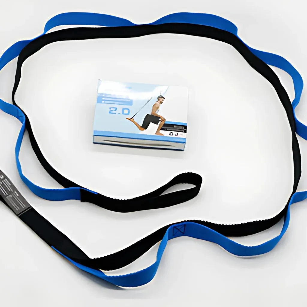 Adjustable Strap With Loops For Flexibility Training