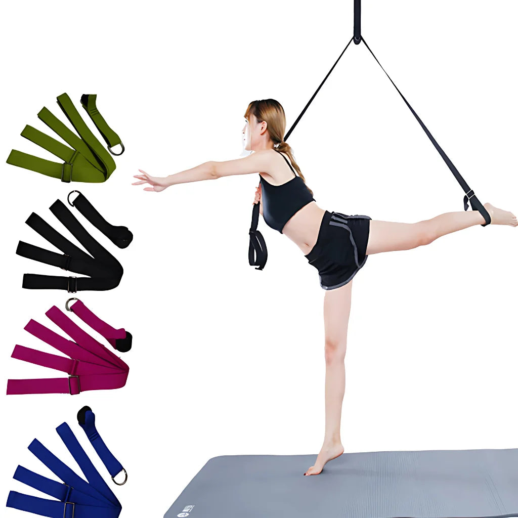 Adjustable Stretching Strap For Deep Flexibility Work
