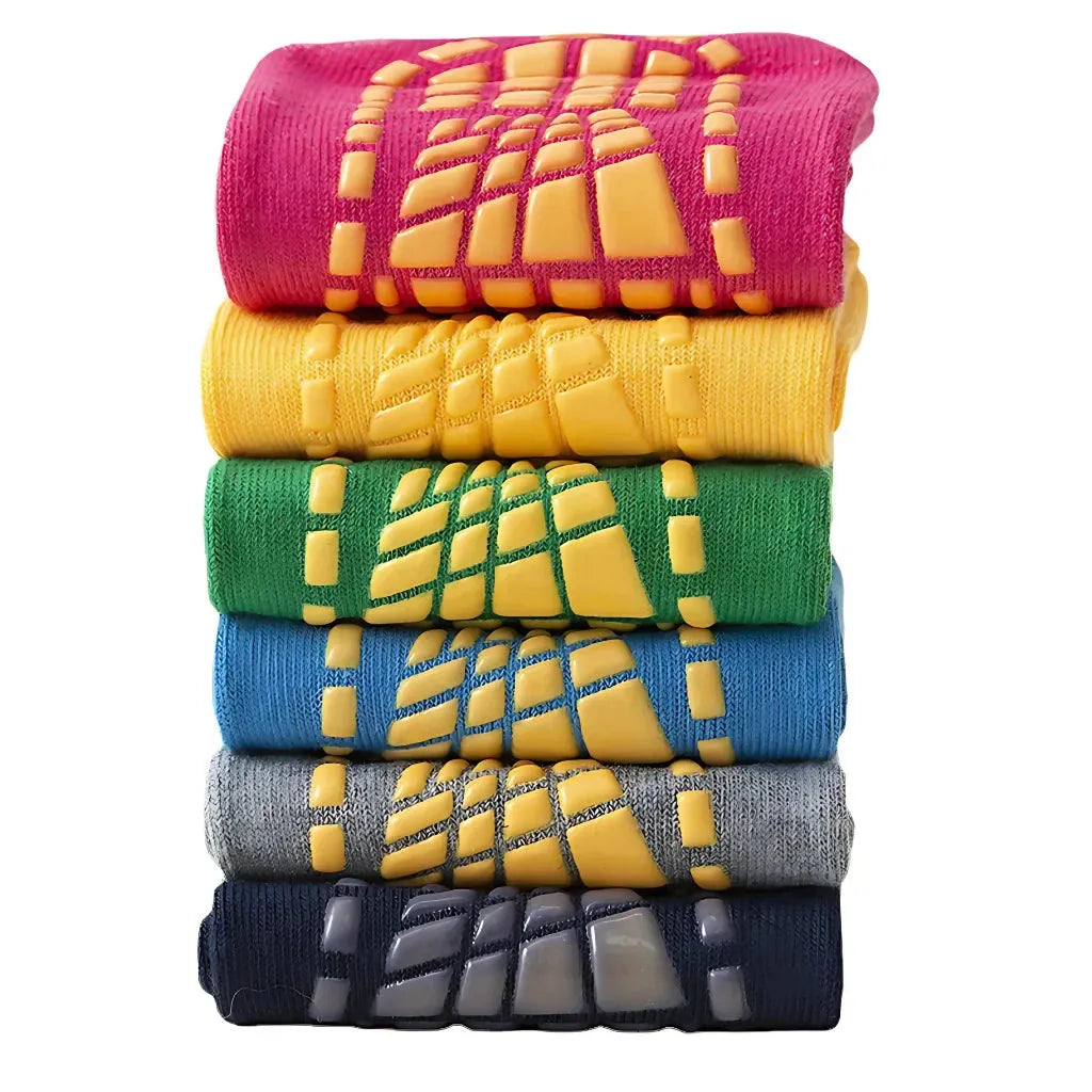 All Season Sports Socks With Grips For Every Age