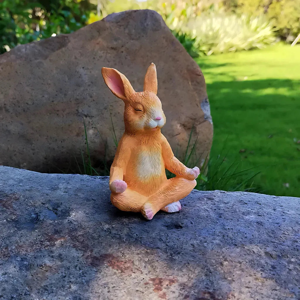 Animal-Inspired Yoga Statues For Garden Decor