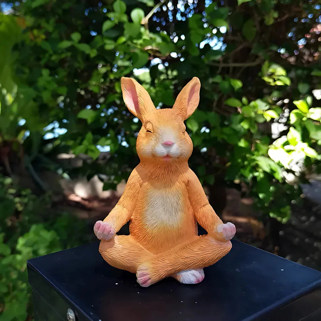 Animal-Inspired Yoga Statues For Garden Decor