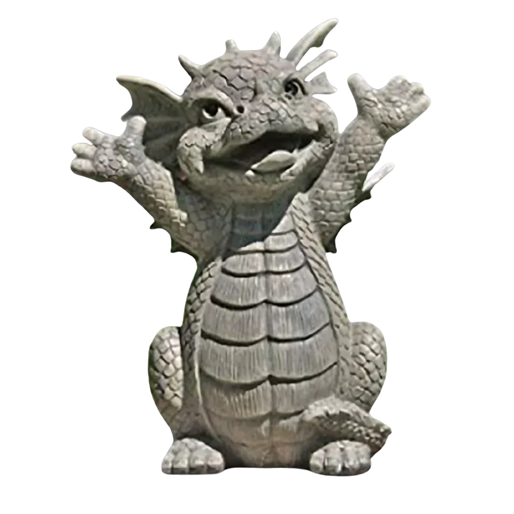 Animal Pose Resin Statue Yoga Accent For Home Or Garden - D