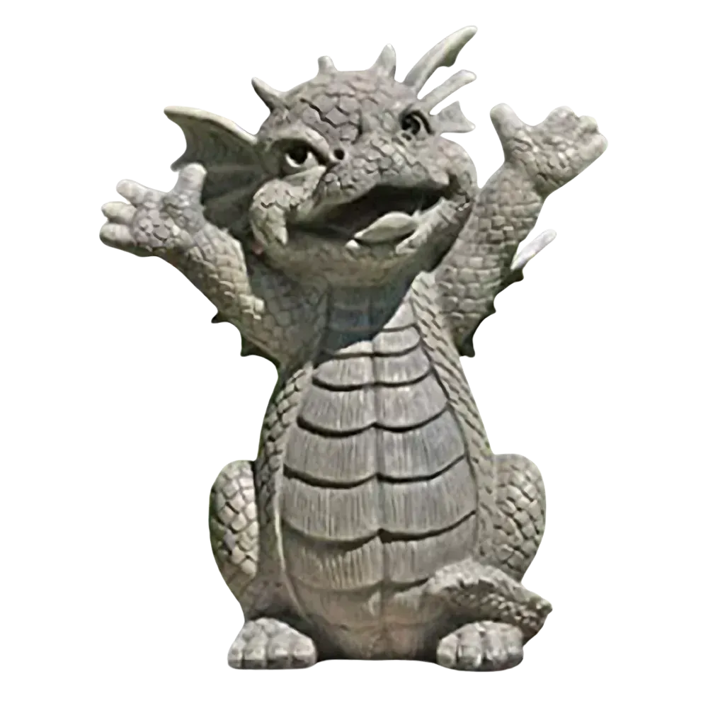 Animal Pose Resin Statue Yoga Accent For Home Or Garden - D
