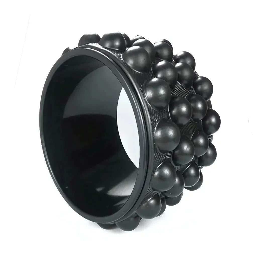 Back Popper Roller For Deep Stretch & Muscle Relief - Black