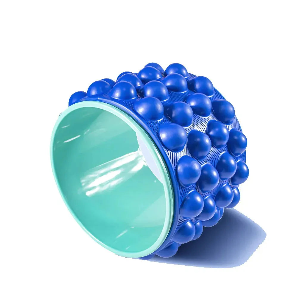Back Popper Roller For Deep Stretch & Muscle Relief - Light Blue