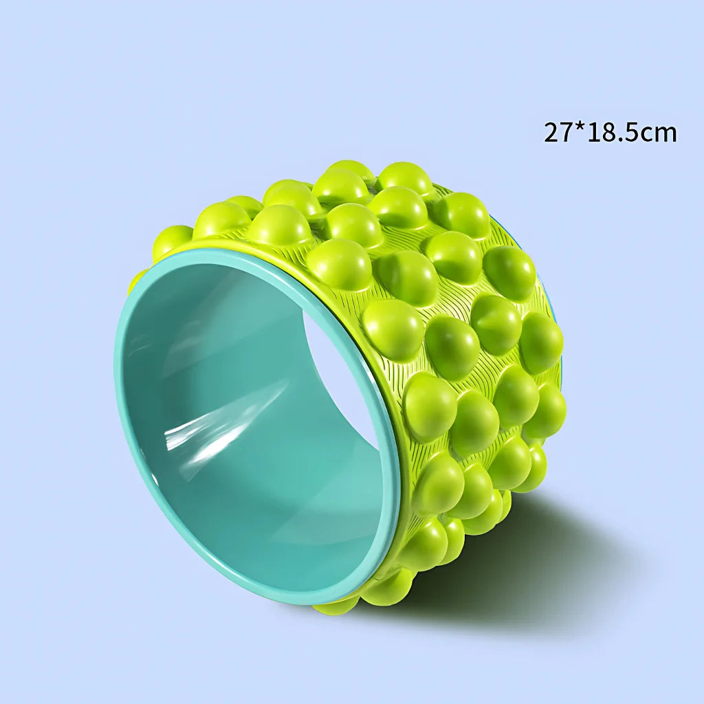 Back Popping Wheel For Spinal Release & Core Strength - Light Green