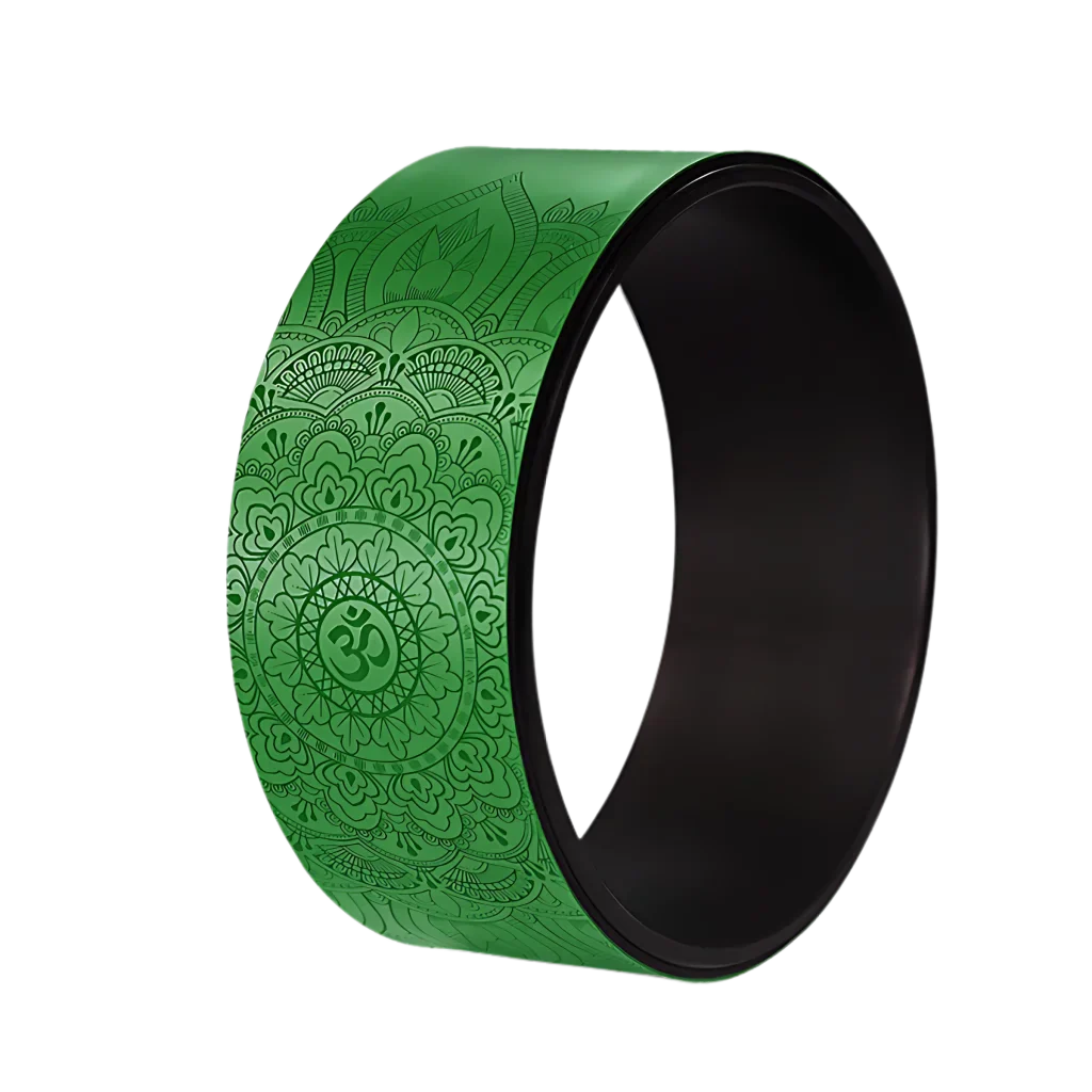 Back Stretcher Roller For Home Fitness & Flexibility - Green
