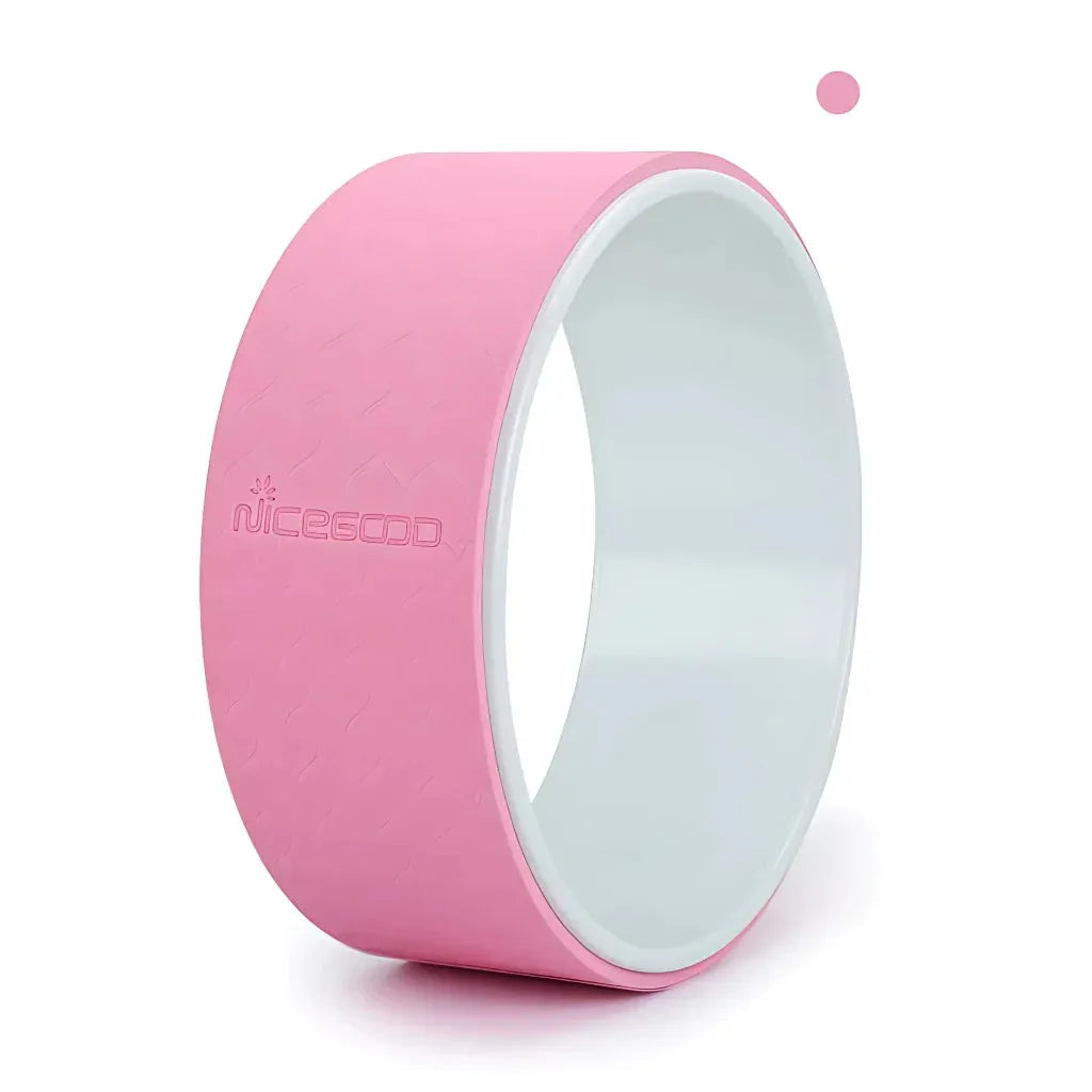 Back Stretching Wheel For Posture & Flexibility Support - Pink