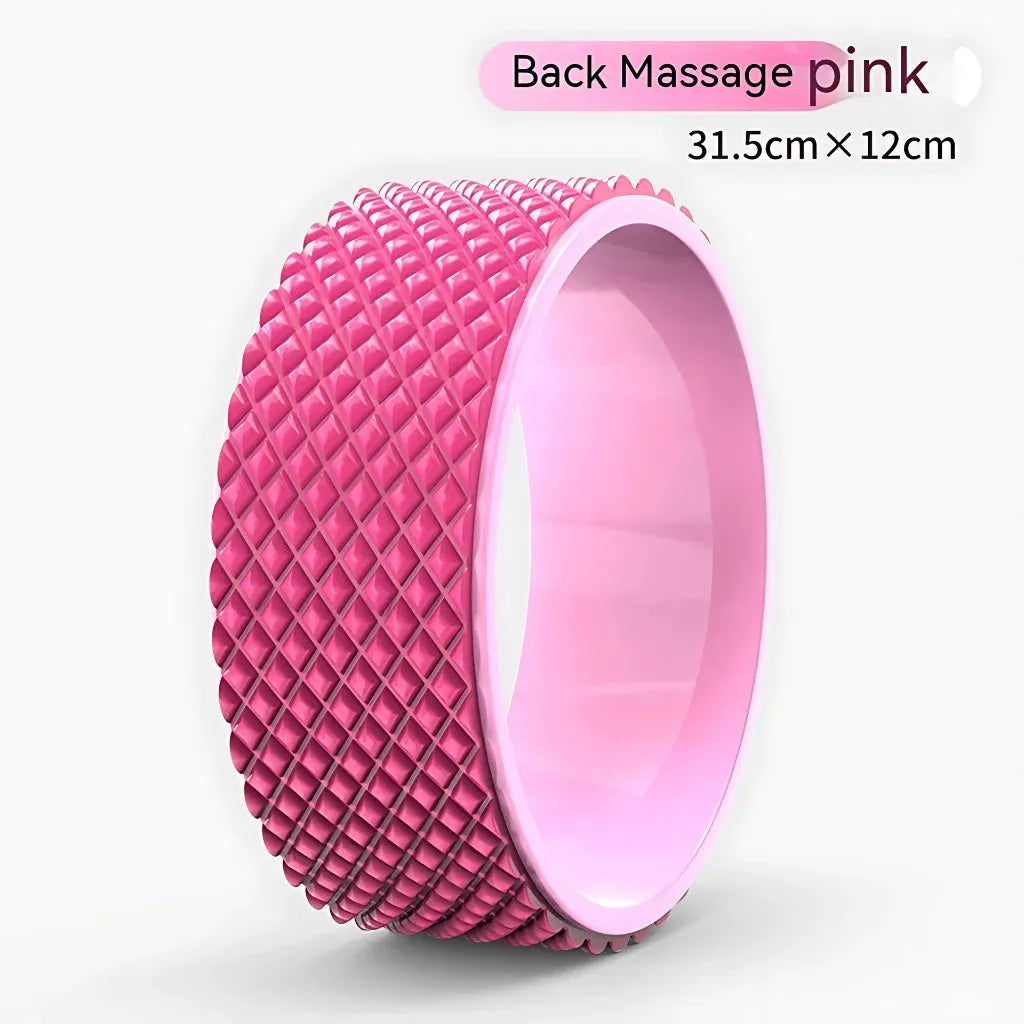 Bend It Yoga Wheel For Deep Backbends And Flexibility - Pink