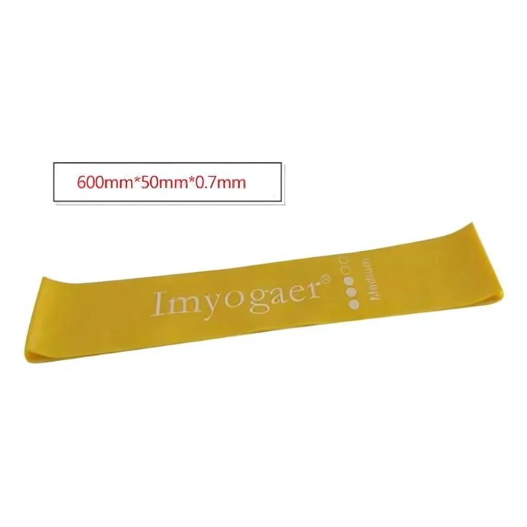 Black Resistance Bands For Full Body Training - Yellow