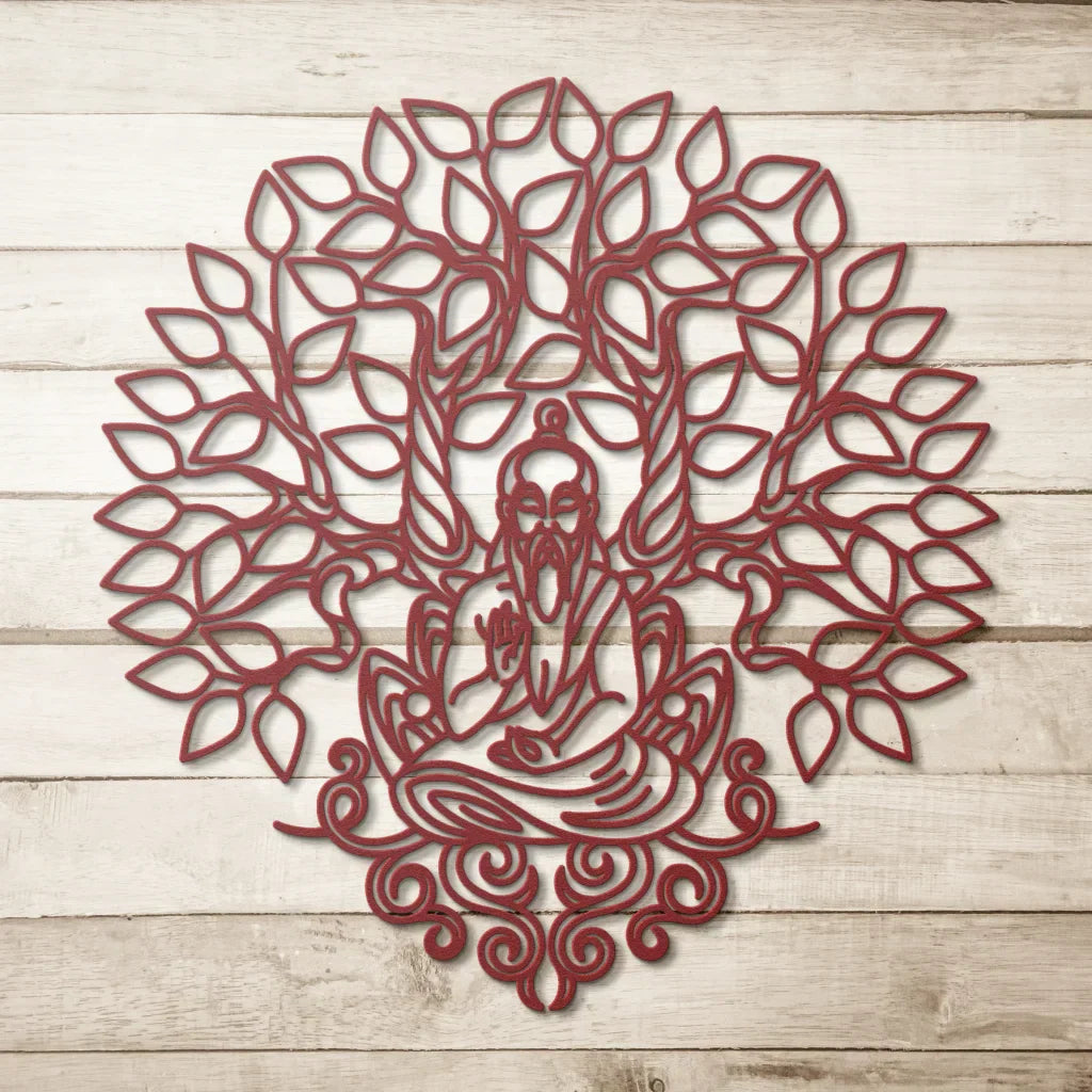 Bodhi Tree Metal Wall Art Decor For Sacred Spaces