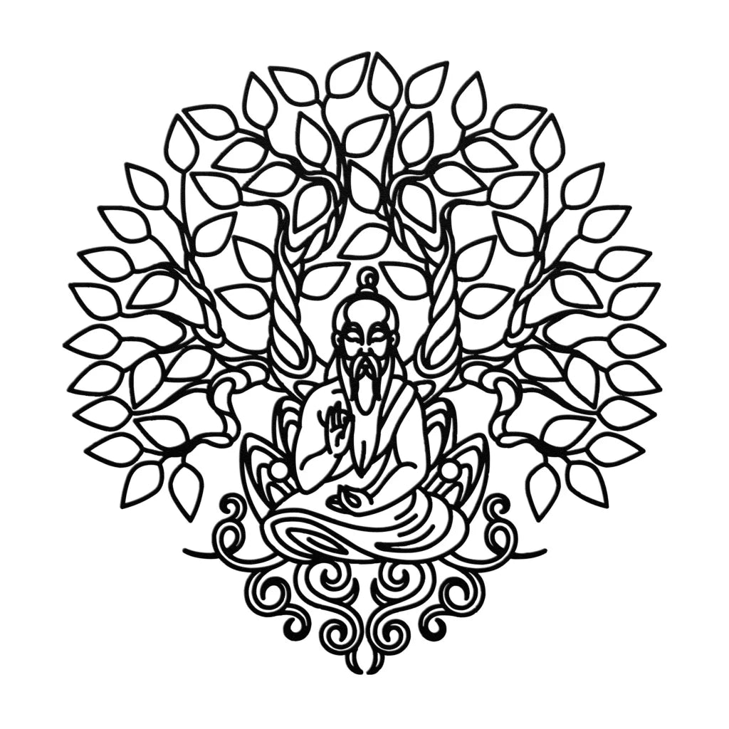 Bodhi Tree Metal Wall Art Decor For Sacred Spaces