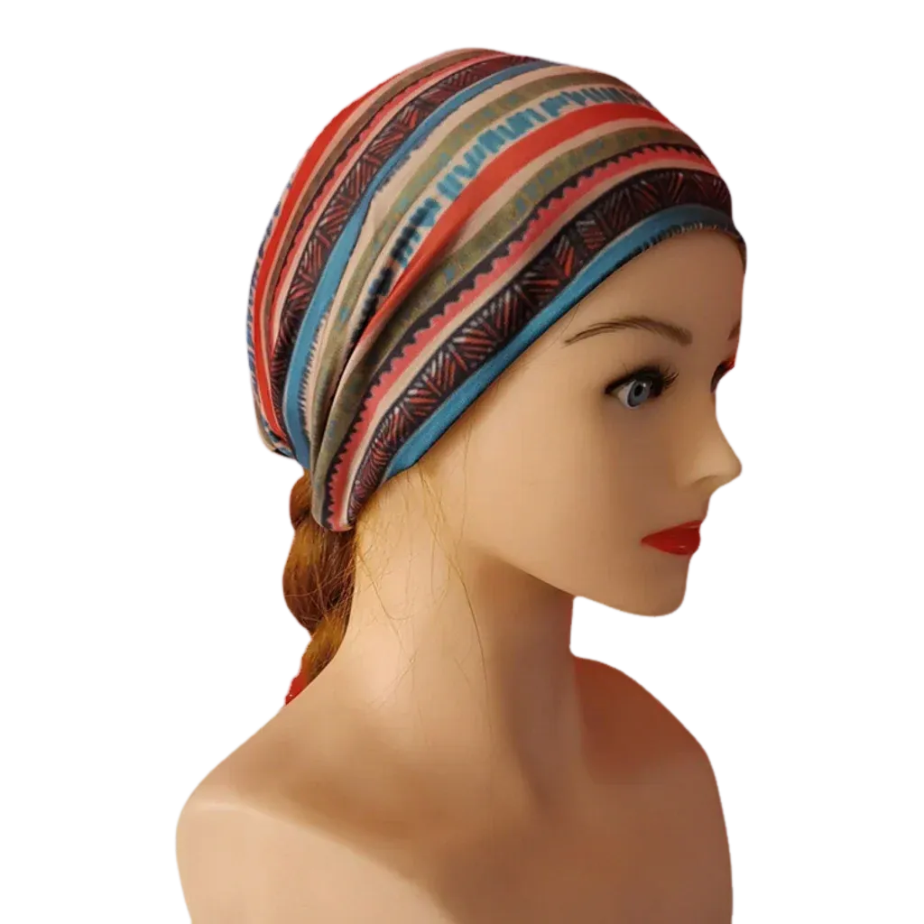 Boho Bandeau Headbands With Floral Summer Design