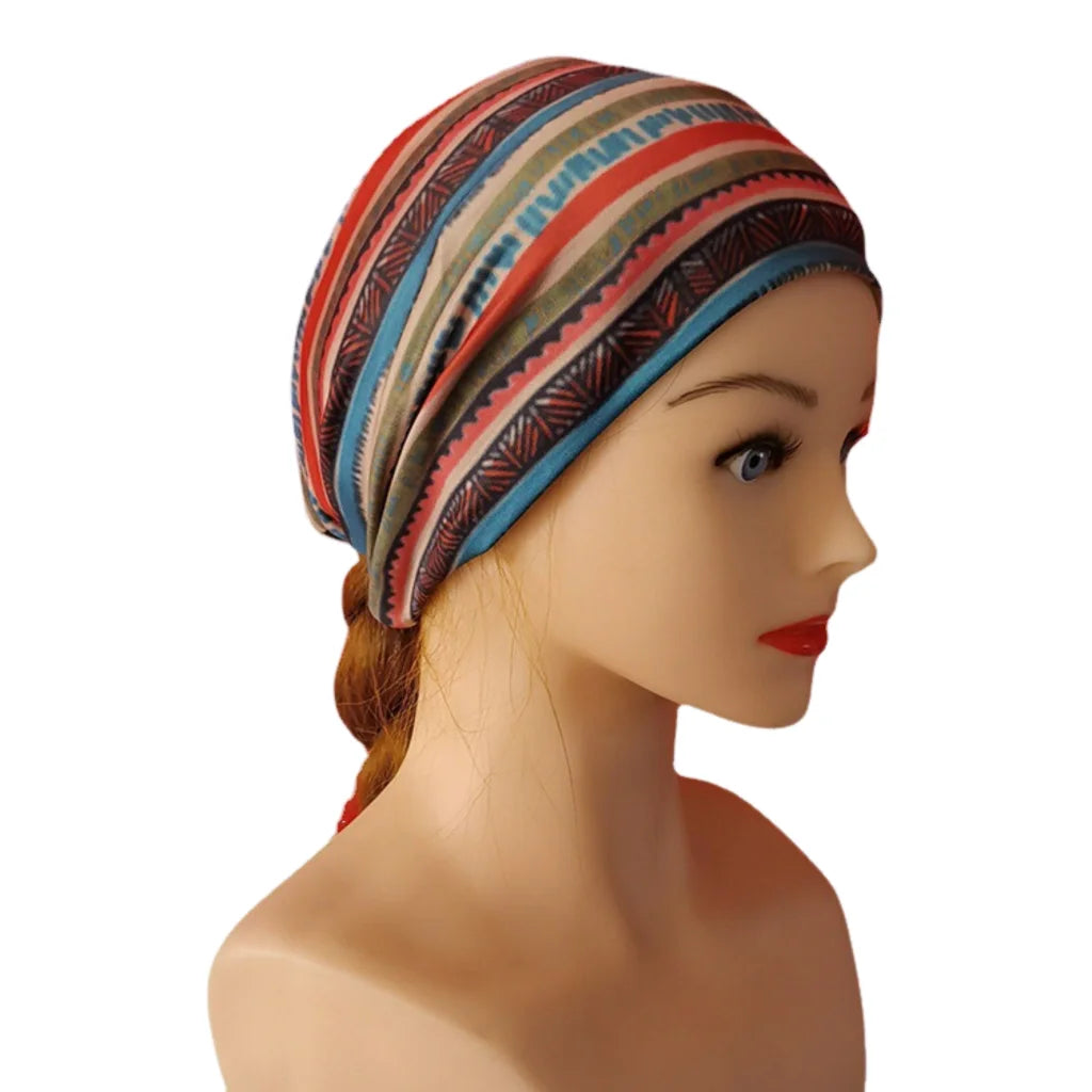 Boho Bandeau Headbands With Floral Summer Design