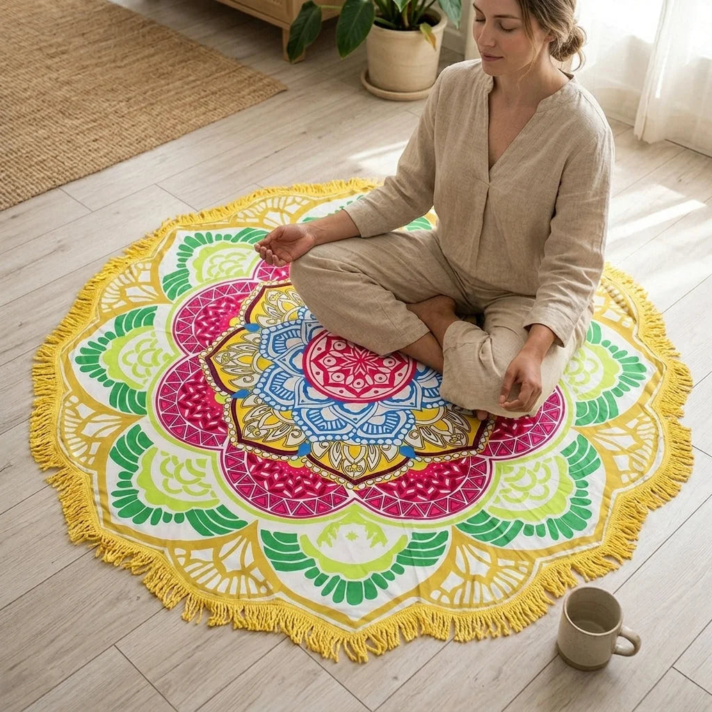 Boho-Inspired Zen Area Rugs For Indoor And Outdoor