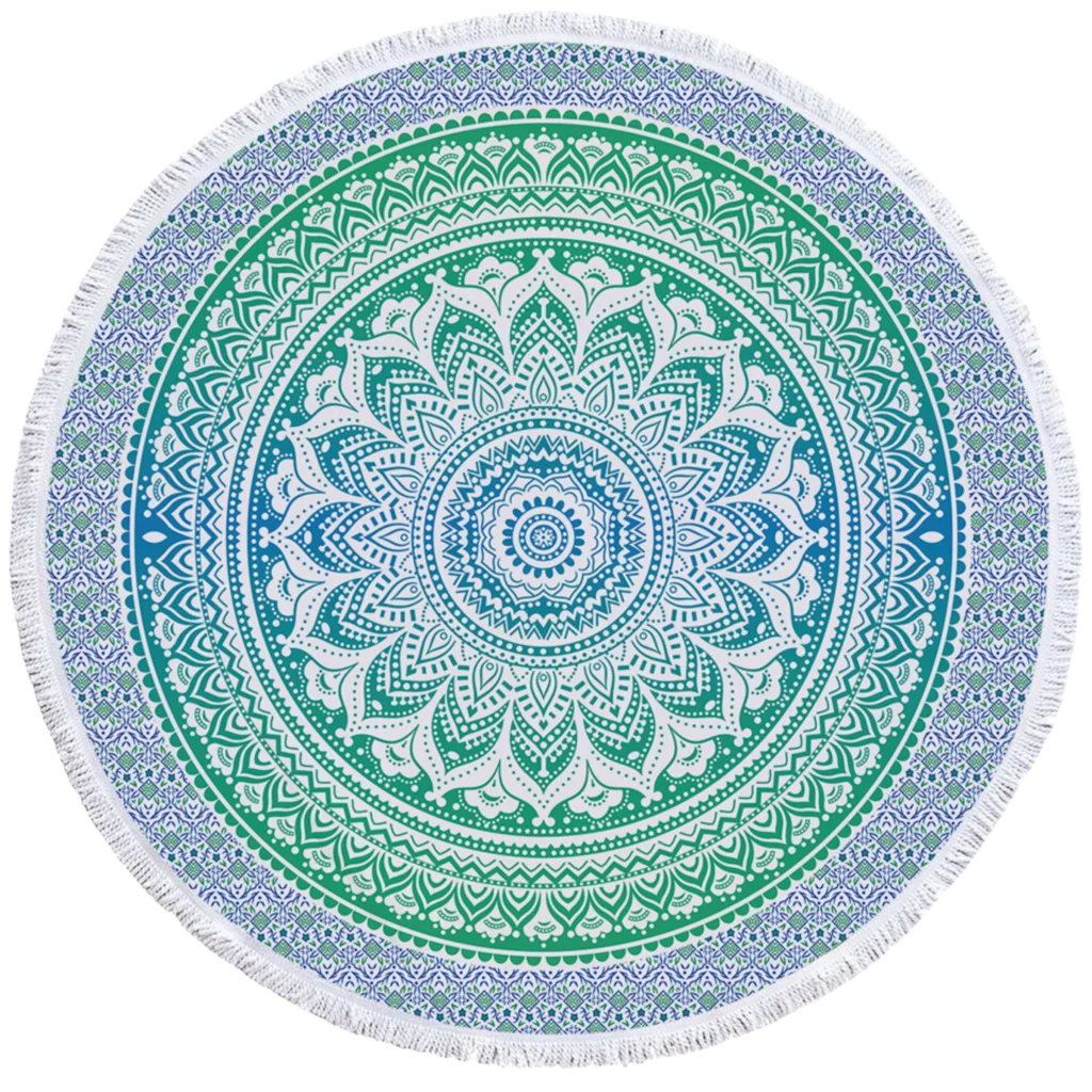 Boho-Inspired Zen Area Rugs For Indoor And Outdoor Use - Style B / 150 x 150 cm