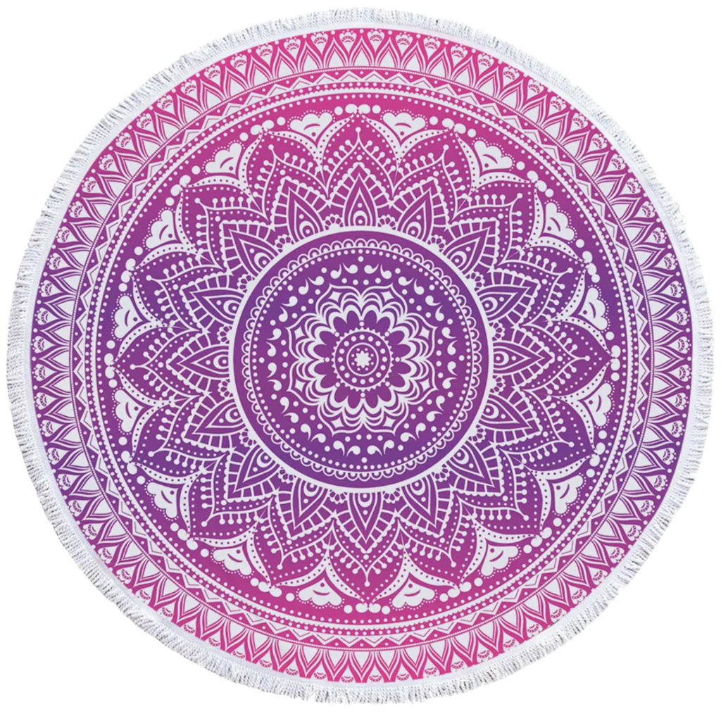 Boho-Inspired Zen Area Rugs For Indoor And Outdoor Use - Style D / 150 x 150 cm
