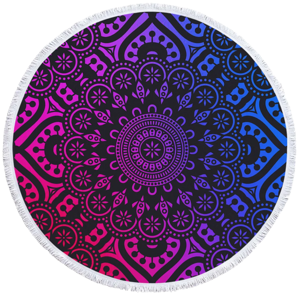 Boho-Inspired Zen Area Rugs For Indoor And Outdoor Use - Style F / 150 x 150 cm
