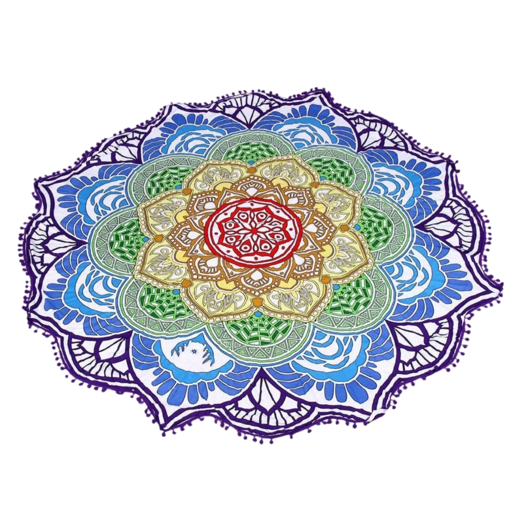 Boho-Inspired Zen Area Rugs For Indoor And Outdoor Use - Style H / 150 x 150 cm