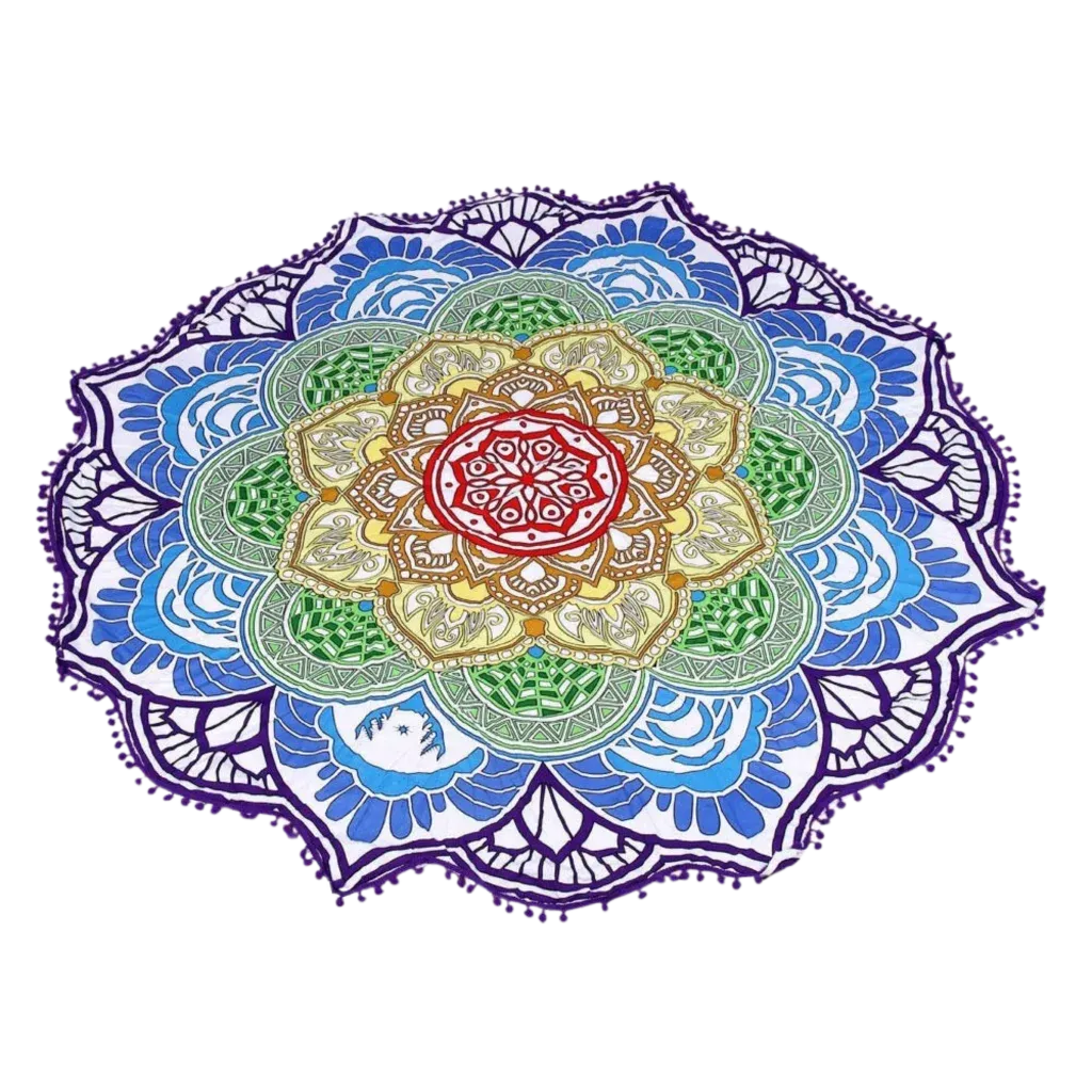 Boho-Inspired Zen Area Rugs For Indoor And Outdoor Use - Style H / 150 x 150 cm