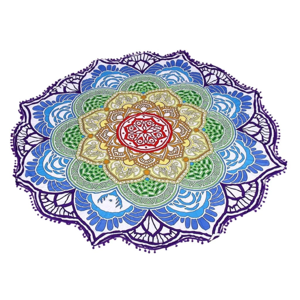 Boho-Inspired Zen Area Rugs For Indoor And Outdoor Use - Style H / 150 x 150 cm