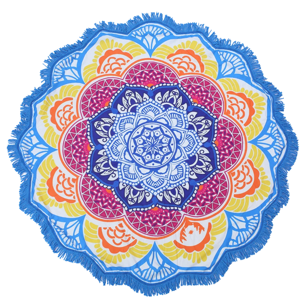 Boho-Inspired Zen Area Rugs For Indoor And Outdoor Use - Style I Crystal velvet / 150 x 150 cm