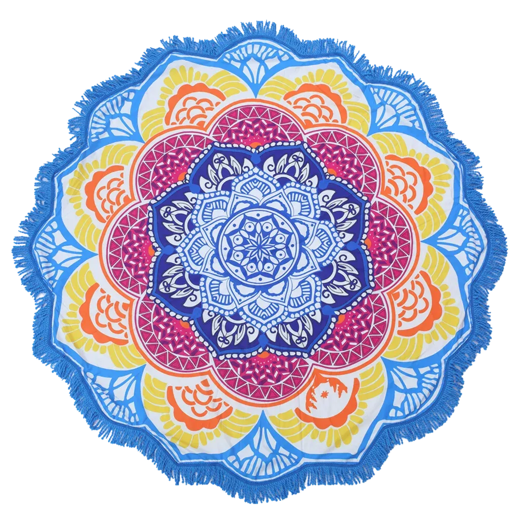 Boho-Inspired Zen Area Rugs For Indoor And Outdoor Use - Style I Crystal velvet / 150 x 150 cm