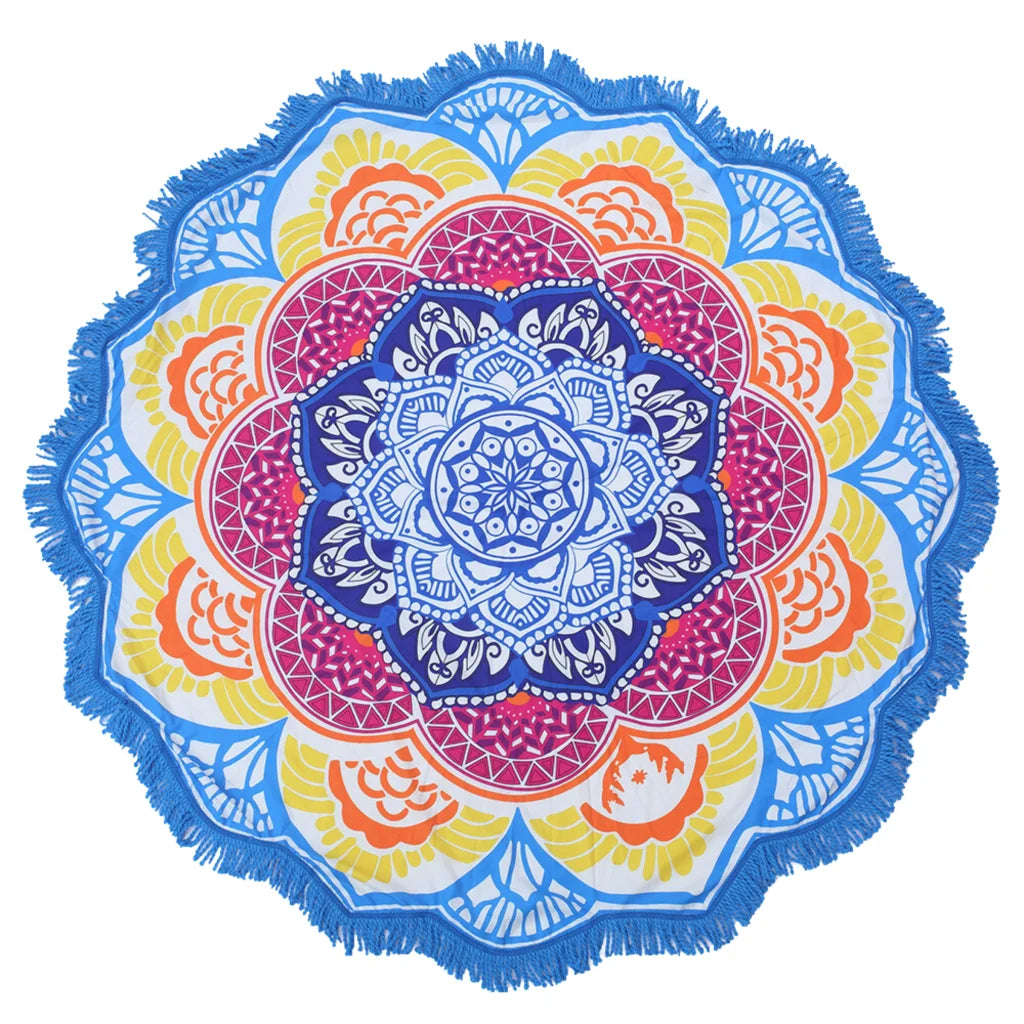 Boho-Inspired Zen Area Rugs For Indoor And Outdoor Use - Style I Crystal velvet / 150 x 150 cm
