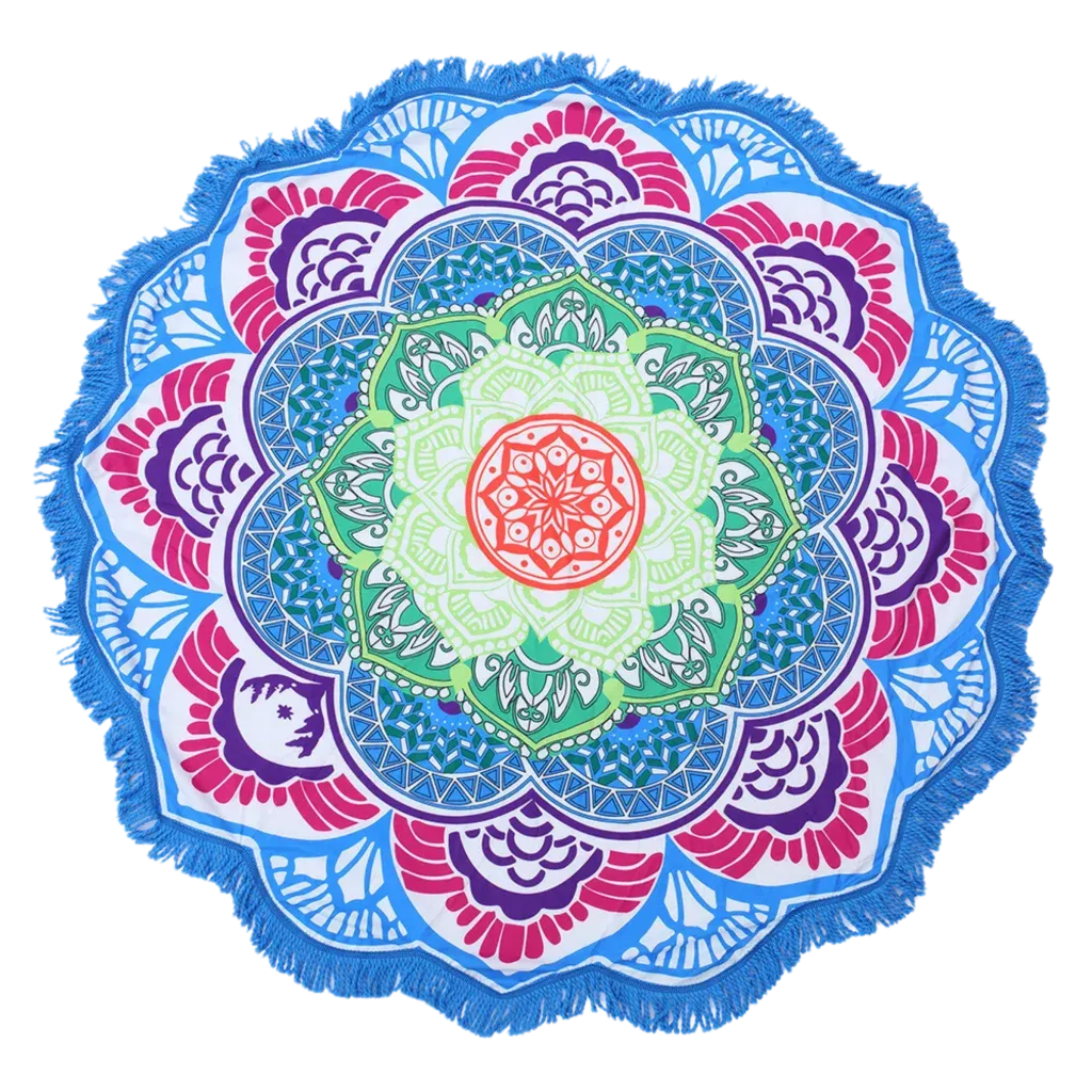 Boho-Inspired Zen Area Rugs For Indoor And Outdoor Use - Style J / 150 x 150 cm