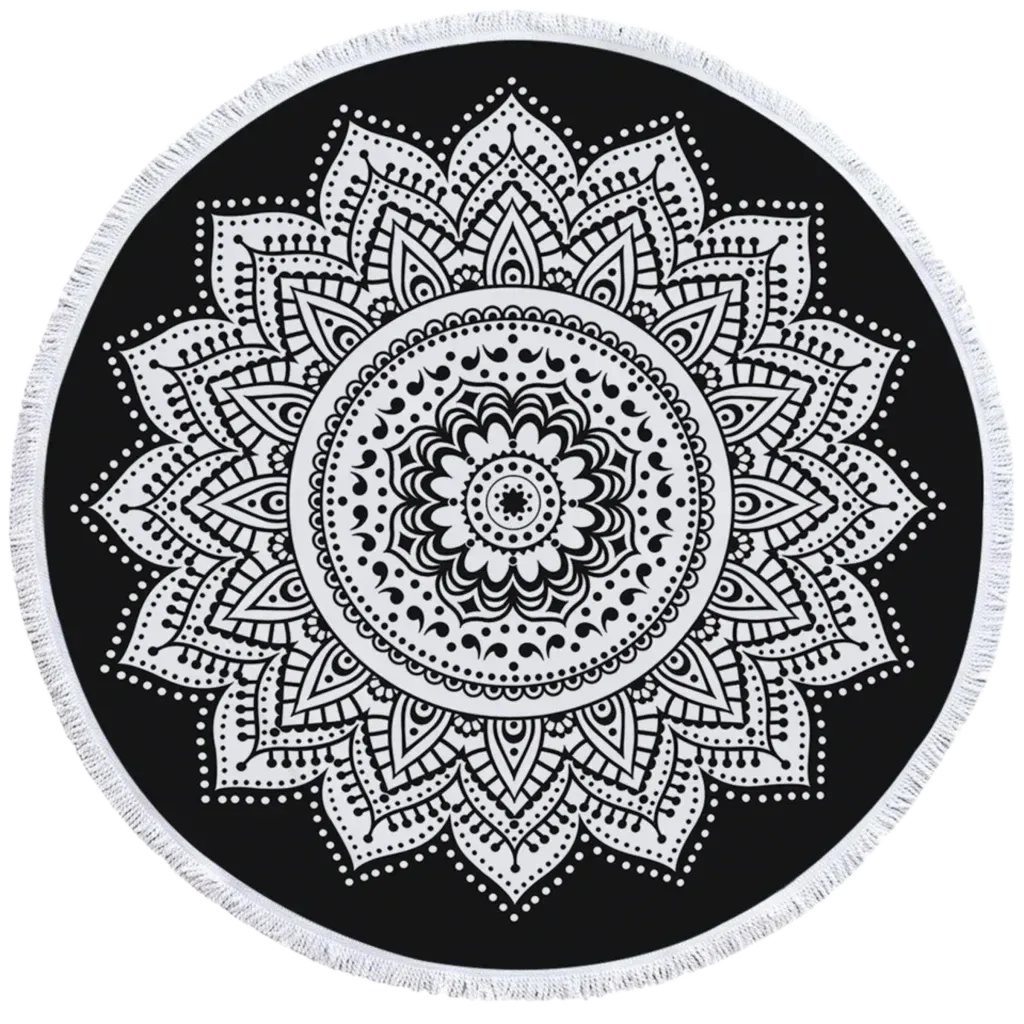Boho-Inspired Zen Area Rugs For Indoor And Outdoor Use - Style M / 150 x 150 cm