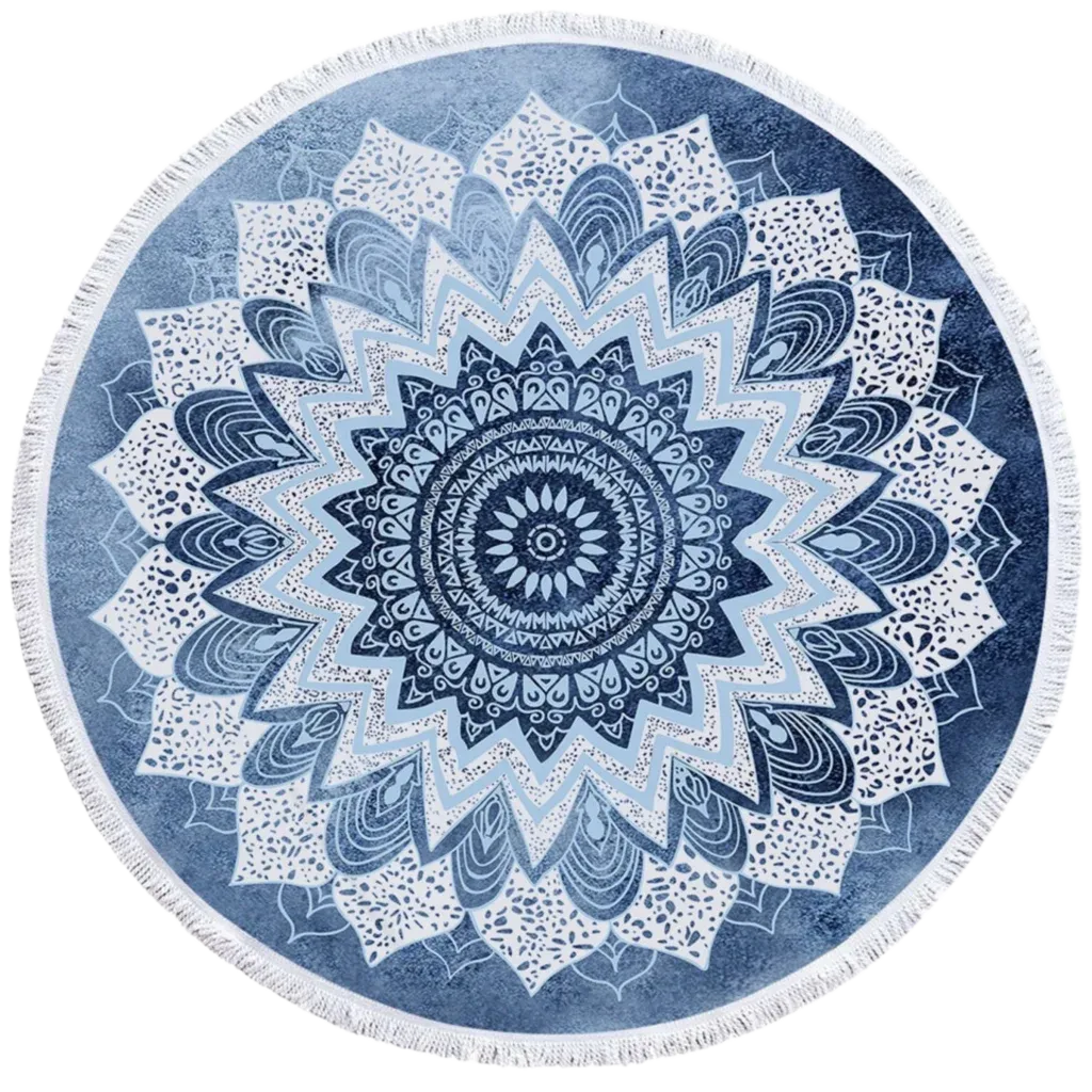 Boho-Inspired Zen Area Rugs For Indoor And Outdoor Use - Style O / 150 x 150 cm