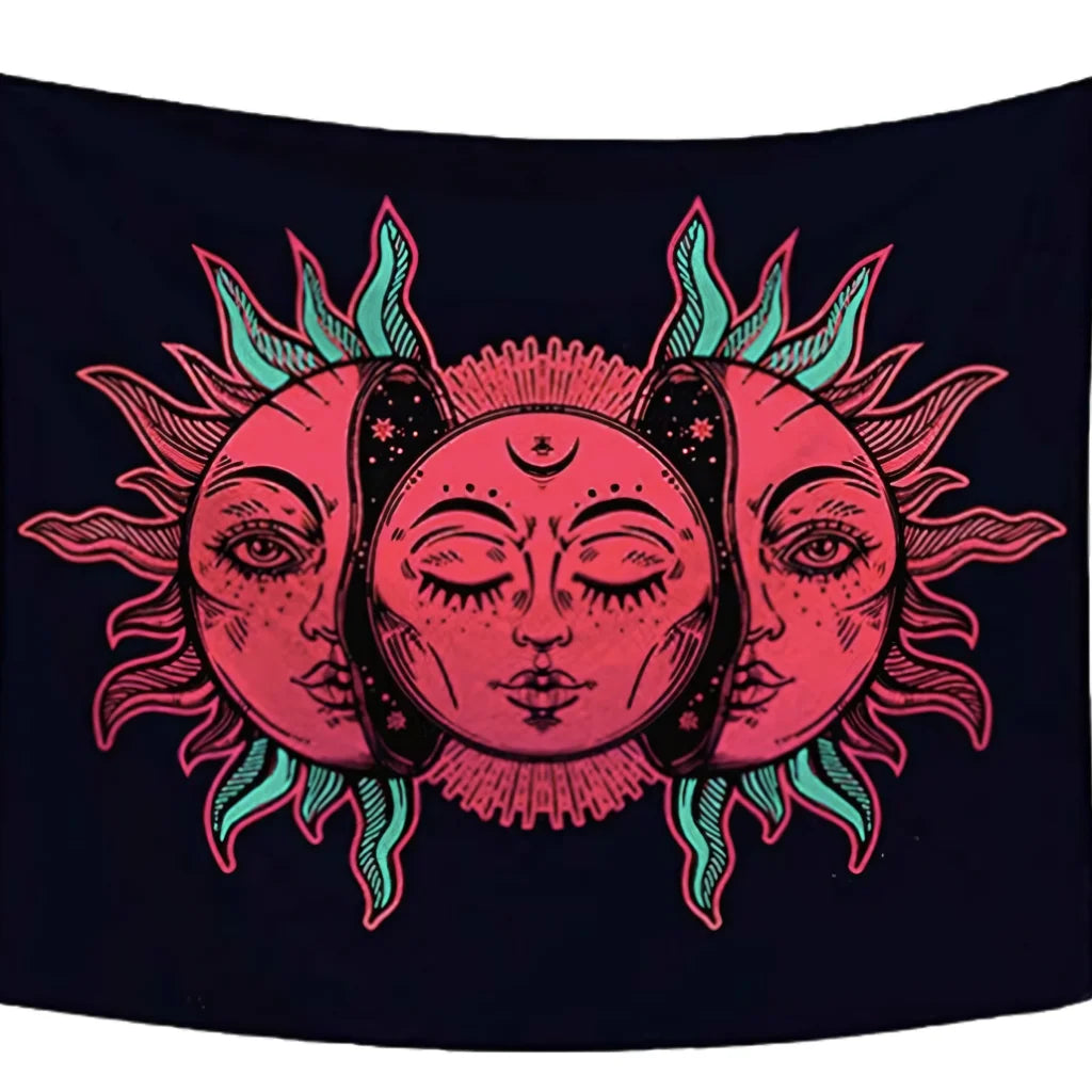 Boho Mandala Tapestries For Walls And Meditation Spaces - 150x100 cm