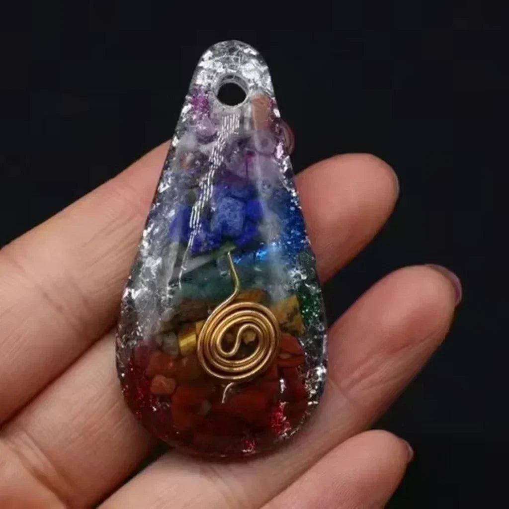 Boho Necklace Pendants With Chakra Stone Energy - Style
