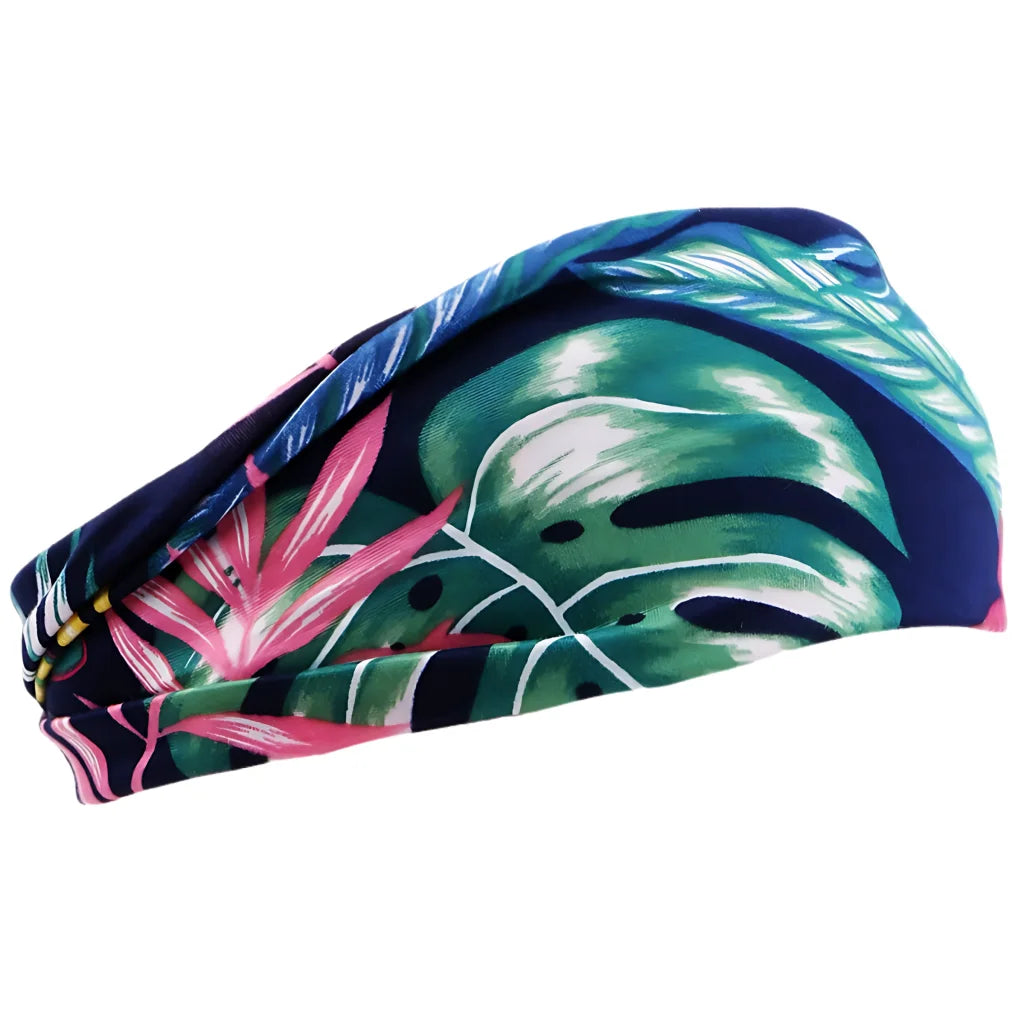 Boho Print Head Band For Women Sports And Wellness - Style B