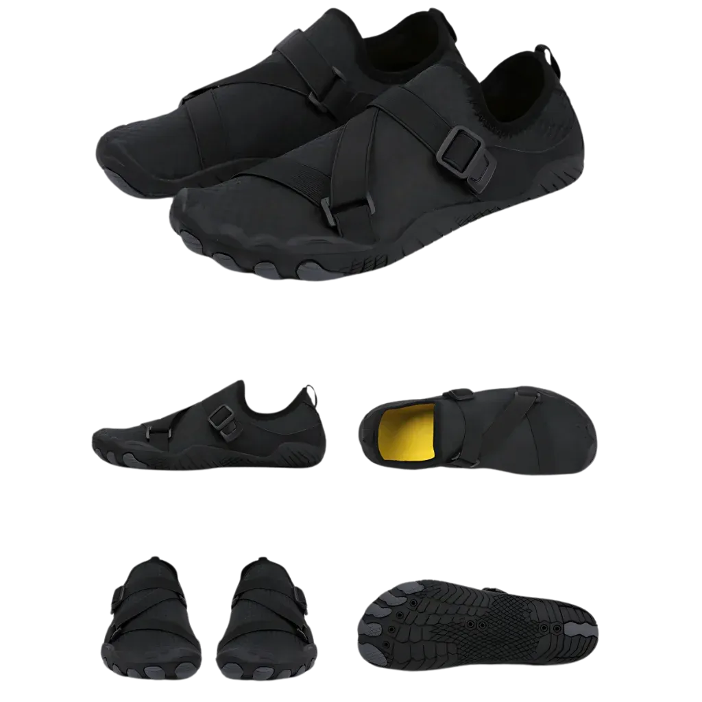 Breathable Barefoot Shoes For Yoga And Daily Balance - Black / 35