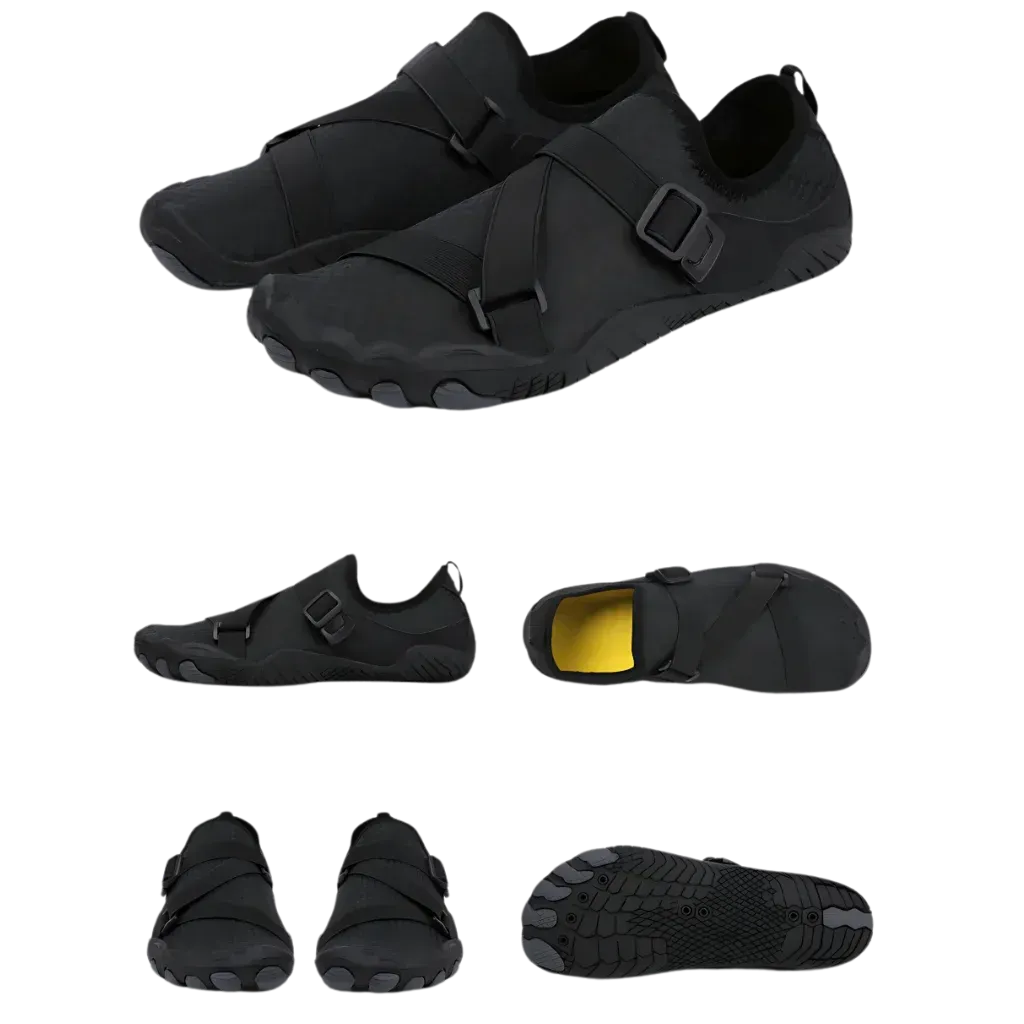 Breathable Barefoot Shoes For Yoga And Daily Balance - Black / 35