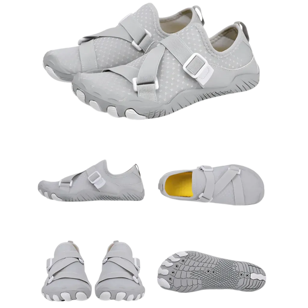 Breathable Barefoot Shoes For Yoga And Daily Balance - Gray / 35