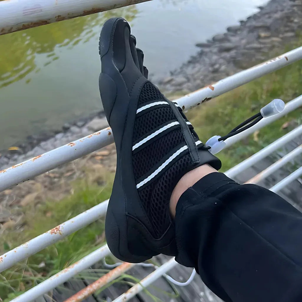 Breathable Pilates Shoes With Toe Flex Design