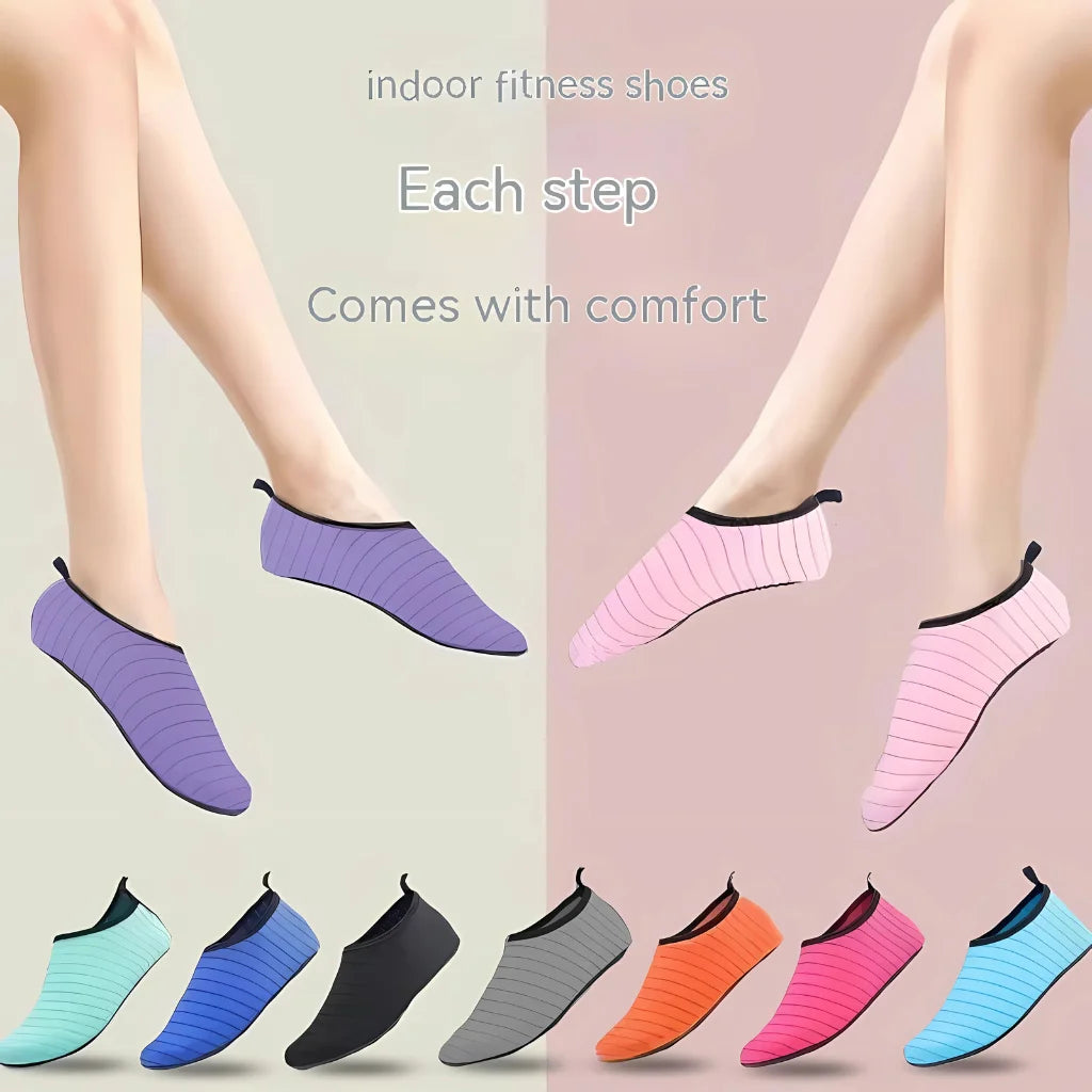 Breathable Slip On Yoga Mat Shoes For Any Flow